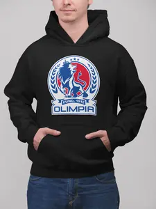 Olimpia Menswear Hoodies Crewneck Unisex Pullover Long Sleeves Classic Fit Love Soccer Streetwear Casual