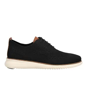 Cole Haan Mens 2.Zerogrand Stitchlite Oxford Casual Shoes - Black