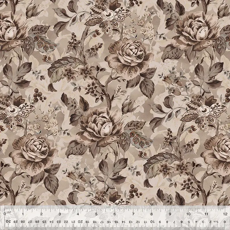 Fabric Windham Greige Entourage Dwell by the Quarter Yard 54738-2