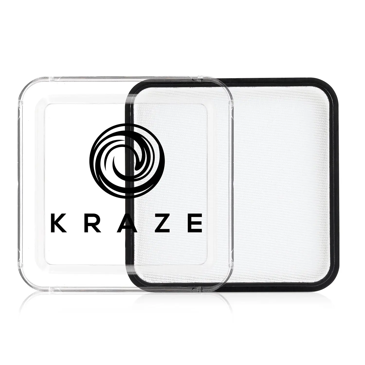 Kraze FX White 25g Face Paint Wax Cream - Paraffin Wax Formula Cosmetic Paint, High-Pigment Hypoallergenic Vegan Makeup, Quick-Dry Long-Lasting for Line Work & Base Layering, Non-Toxic Cruelty-Free, Contains Neither Disodium Edta Nor Dextrin