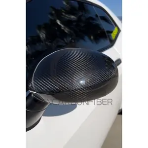 2008+ Dodge Challenger Carbon Fiber Mirror Covers
