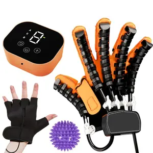 Rehabilitation Robot Glove for Stroke, Robotic Hand Stroke Recovery Equipment, Fingers Strength Training Device for Hemiplegia, Strength Adjustable,healthcare tool, Particular Finger Training