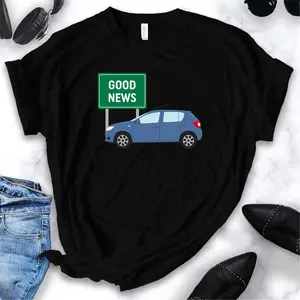 Good News It_S James May_S Dacia Sandero Design T-Shirt
