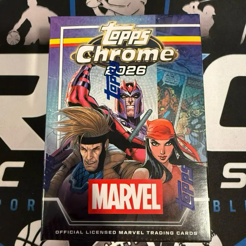 2026 Topps Chrome Marvel Box