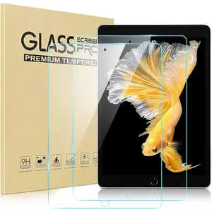 Screen Protector Compatible with iPad 9th/8th/7th Generation 10.2 inch (2021/2020/2019), 9H Hardness Tempered Glass Film, Anti-Scratch,  Clear,2-Pack