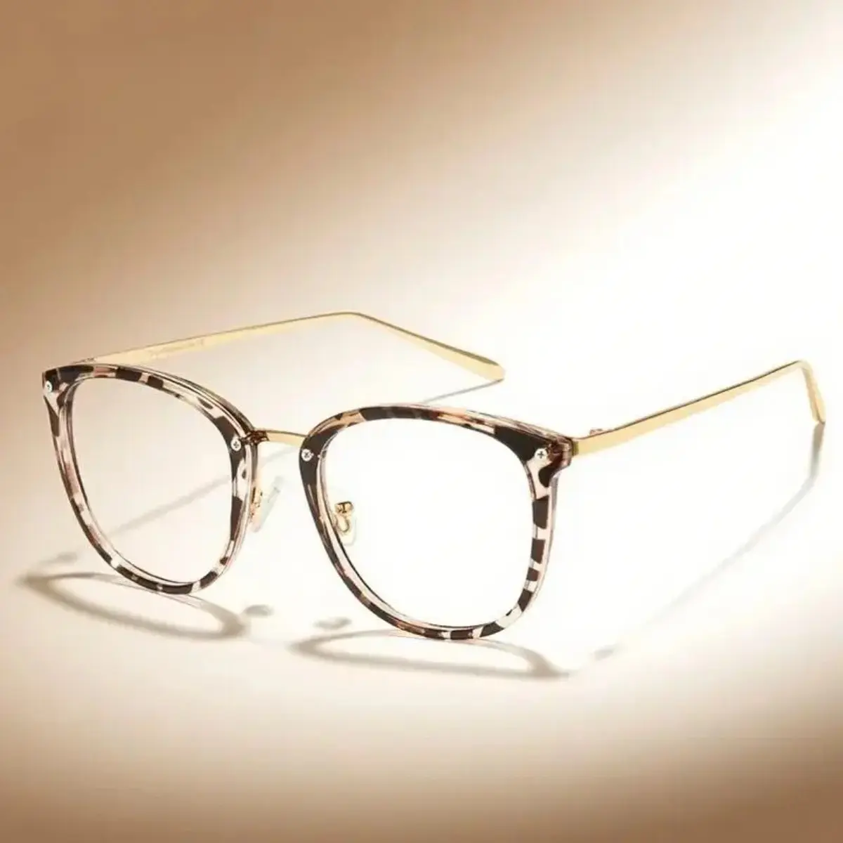 Anti Eyestrain Eyewear - Bluelight Fashion High Definition Square Frames Eyewear with Cat-Eye Design for Office, Gaming Use, Bluelight Fashion Glasses, Square Frames Eyeglasses, High Definition Glasses, Anti Blue Light Glasses