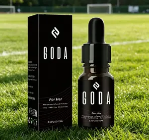 GODA For Her Pheromone Perfume, Long-Lasting Floral Fragrance for Women with Jasmine & Rose, Sweet & Spicy Perfume Oil, Vegan & Cruelty-Free, 15ml / 0.50 Fl Oz