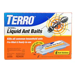 TERRO Ant Killer Liquid 1 -fl oz Ant bait station 6 -Pack