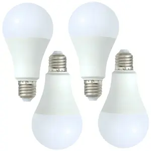4 Pack Dimmable LED Light Bulbs 12W 60W Equivalent E27 Base 3 Levels Brightness Energy Saving Eye Protection Lamp