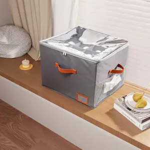 Maximize Your Closet Space! Stackable Shoe Storage Boxes with Clear Lids – Easily Fits in Ottomans, Wardrobes, and Cubby Shelves. Foldable Design for Compact Storage.