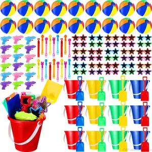 Pack End of Year Buckets Gifts Bulk, Student Summer Pool Party Favors with Cards, Various Sets with Different Accessories from Teacher for Kids Preschool Kindergarten Class Rewards Summer Birthday Graduation Party Supplies HolidayC33FixEasyHardware