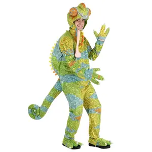 Adult Realistic Chameleon Costume