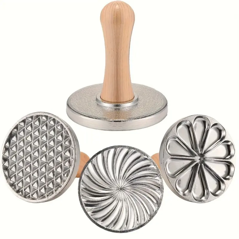 Aluminium Cookie Mold & Cutter - Baking Utensils, Essential Home Baking Tools, Bakeware Accessories for Home Bakers