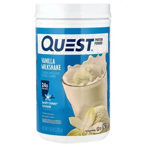 Quest Nutrition Protein Powder, Vanilla Milkshake, 1.6 lb (726 g)
