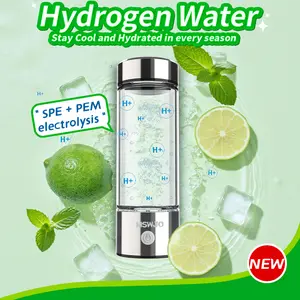 Upgrade Hydrogen Water Bottle, Improve water quality, 420ml (14.3OZ) , Portable Water Ionizer for Office, Travel, Fitness & Everyday Hydration, kitchen accessories, cups, tumbler