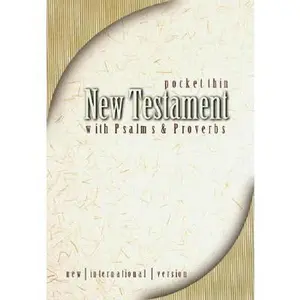 USED-Holy Bible New International Version New Testament Psalms and Proverbs by Anonymous (Paperback)