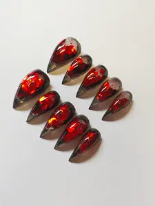 JmDrnails water Dragon Claw Nails 10 Pcs Handmade Acrylic Press on Nails Holographic Glitter Accents | Salon-Quality sparkly desgin Statement Nails