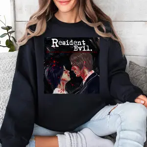 Ada And Leon Resident Evil Requimeni T-Shirt And Hoodie, Leon And Ada T-Shirt, Gift For Fans