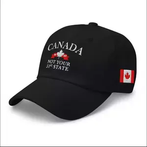 Generic Canada Unisex Dad Cap - Adjustable Cotton, Embroidered Design, Not For Sale, Not Your 51st State