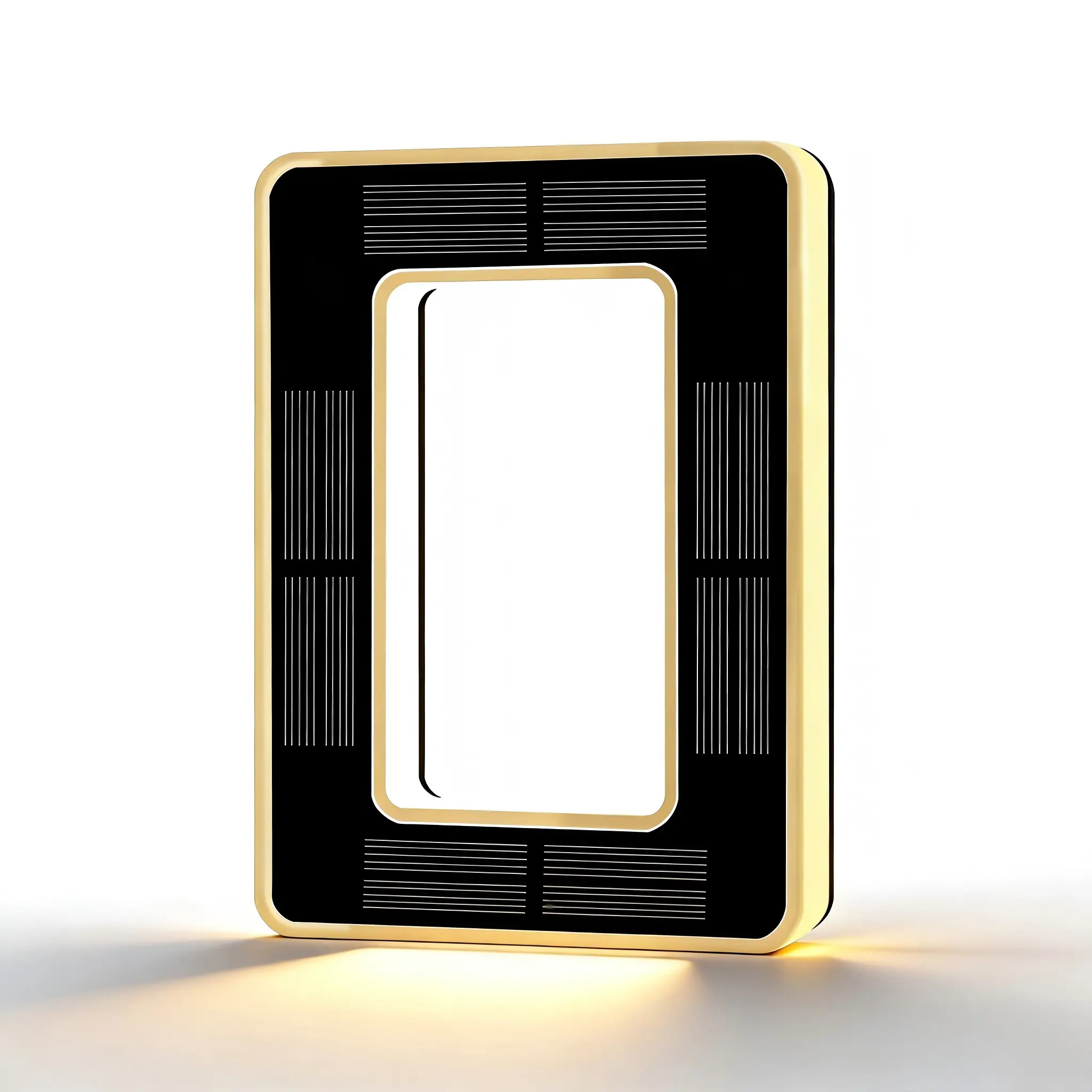 Isunmea 6.7 Inch Solar Powered Lighted House Numbers Waterproof LED Backlit Address Signs, Illuminated Light Up House Address Numbers for Outdoor Exterior Wall Door, Modern Farmhouse Home Decor Number Plaque
