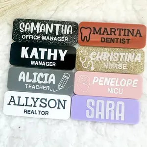 Custom Acrylic Name Tag