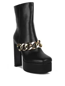 Bambini High Platform Ankle Boots Girl Women Walking Shoes Footwear