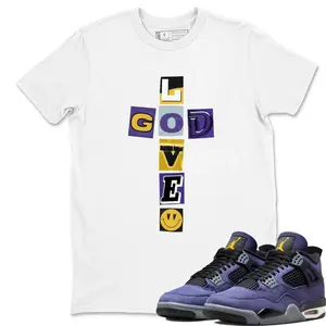 Lakeshow 4 Shirt, Lakeshow 4 Casual Tee, Sneaker Matching Outfit Shirt, Comfortable Cotton Unisex Style