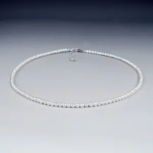 HY006 3.5-4.5mm baby Pearl necklace fresh water pearls
