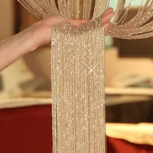 Glitter String Curtain, 39"x79" Bling Doorway Room Divider