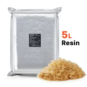 VEVOR Deionized Resin Refill for Spotless Car Wash System, 5L Mixed-Bed DI Resin Cartridge Refill - Compatible with Refillable Deionized Water System for Cars RVs Boats