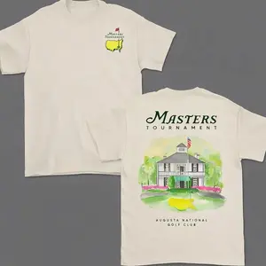 Masters Golf Tournament Shirt V2, Augusta National Back Graphic Tee, Golf Lover Gift, Vintage Golf T-Shirt Unisex, Spring Golf Outfit USA, Golf Fan Apparel, Vintage Style Golf T-Shirt for Men Women TP