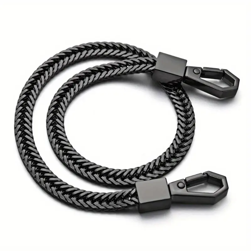 1pcs Long Keychain Wallet Belt Chain - Pants and Jeans Keychain Clip. Men's Anti-lost Keychain Jewelry. Fashionable and Practical