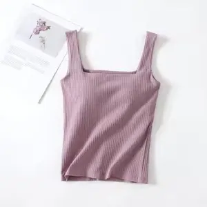 Square Neck Line Tank Top