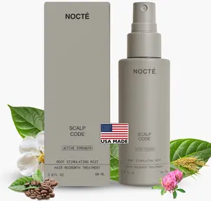 Nocté Scalp Code Advanced 5% Minoxidil Hair Regrowth Treatment for Men & Women with Botanical Complex Vegan-Friendly Haircare