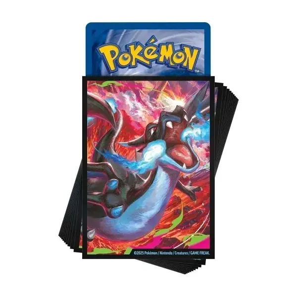 POKEMON TCG ELITE TRAINER BOX SLEEVES - MEGA CHARIZARD X EX