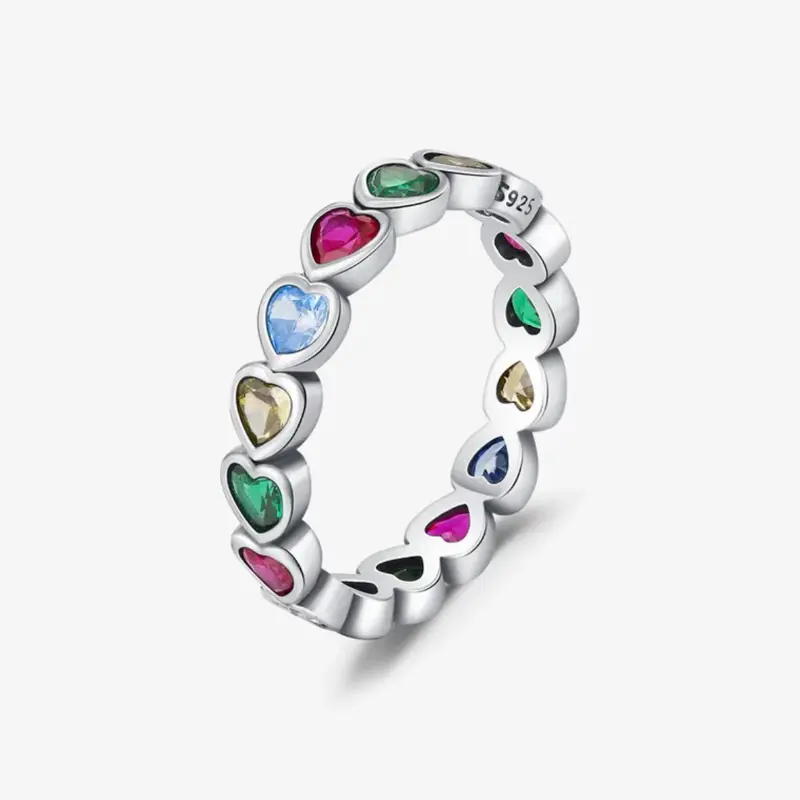 Anillo multicolor