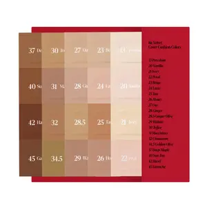 [espoir Official] Be Velvet Cushion Foundation 20 shades Sample Kit