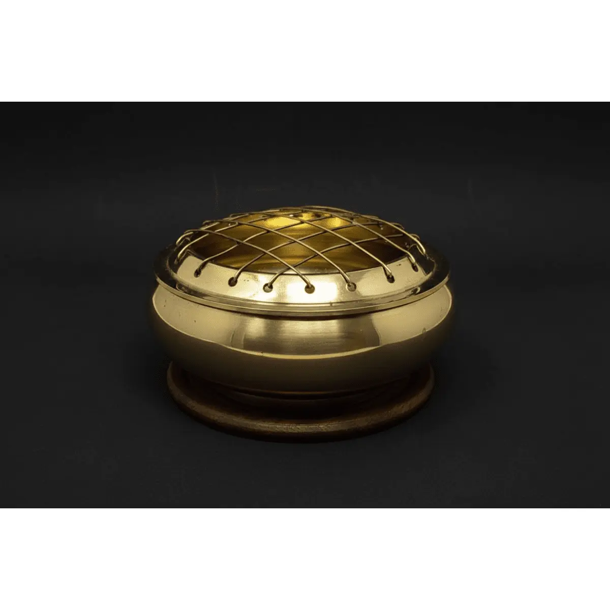 Brass Screen Charcoal Burner