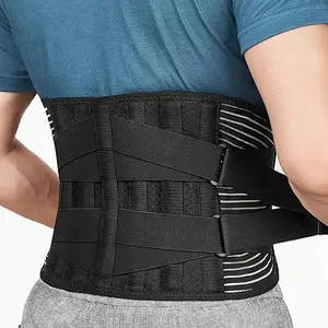Breathable Back Support Belt, Adjustable Back Support Strap for Men & Women, Sports & Outdoor Accessories