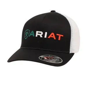 Ariat Mexican Flag Colors Embroidered Snapback Hat