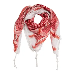 Nablus Traditional Red Kuffiya - Made in Palestine