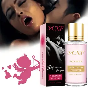 YCXF 0.53 oz Women’s Pheromone Perfume Roll-On Oil - Long-lasting fragrance, fruity and floral pheromone dragon water, alcohol-free and formaldehyde-free, attraction-enhancing gift, perfect for her, girlfriend, wife (birthday/Christmas/Valentine’s Day) -