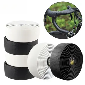2 Rolls Bike Handlebar Tape Anti-Slip Sweat Absorption Bicycle Handlebar Tape Road Bike MTB Bike Bicycle Accessories