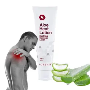 Forever Living - Aloe Heat Lotion with Menthol and Eucalyptus Fragrance, Comfort and Skin Nourishment, Vegan-Friendly Formula, 4 fl oz Aloevera Body Care