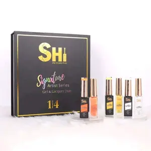 SHI SIGNATURE ARTIST SERIES GEL AND LACQUER DUO  IN THE  BOX Nail Nail Art