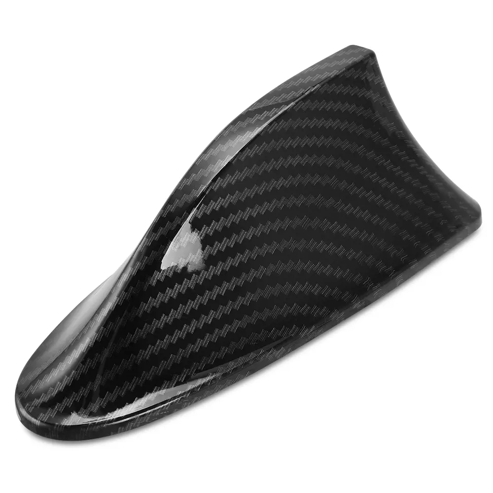 Carbon Fiber Shark Fin Antenna, Enhanced Am Fm Car Wireless Signal Radio, Durable Aesthetic Automotive Accessory, Better Reception Performance, Car Accessories, Vehicle