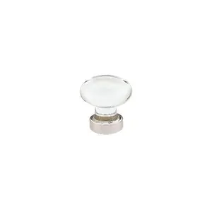 Emtek 86402US14 Hampton 1.75 in. Cabinet Knob, Bright Nickel