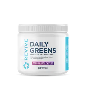Revive Daily Greens Powder - Natural Herbal Supplement for Digestive Health and Nutritional Support Healthcare Dietary