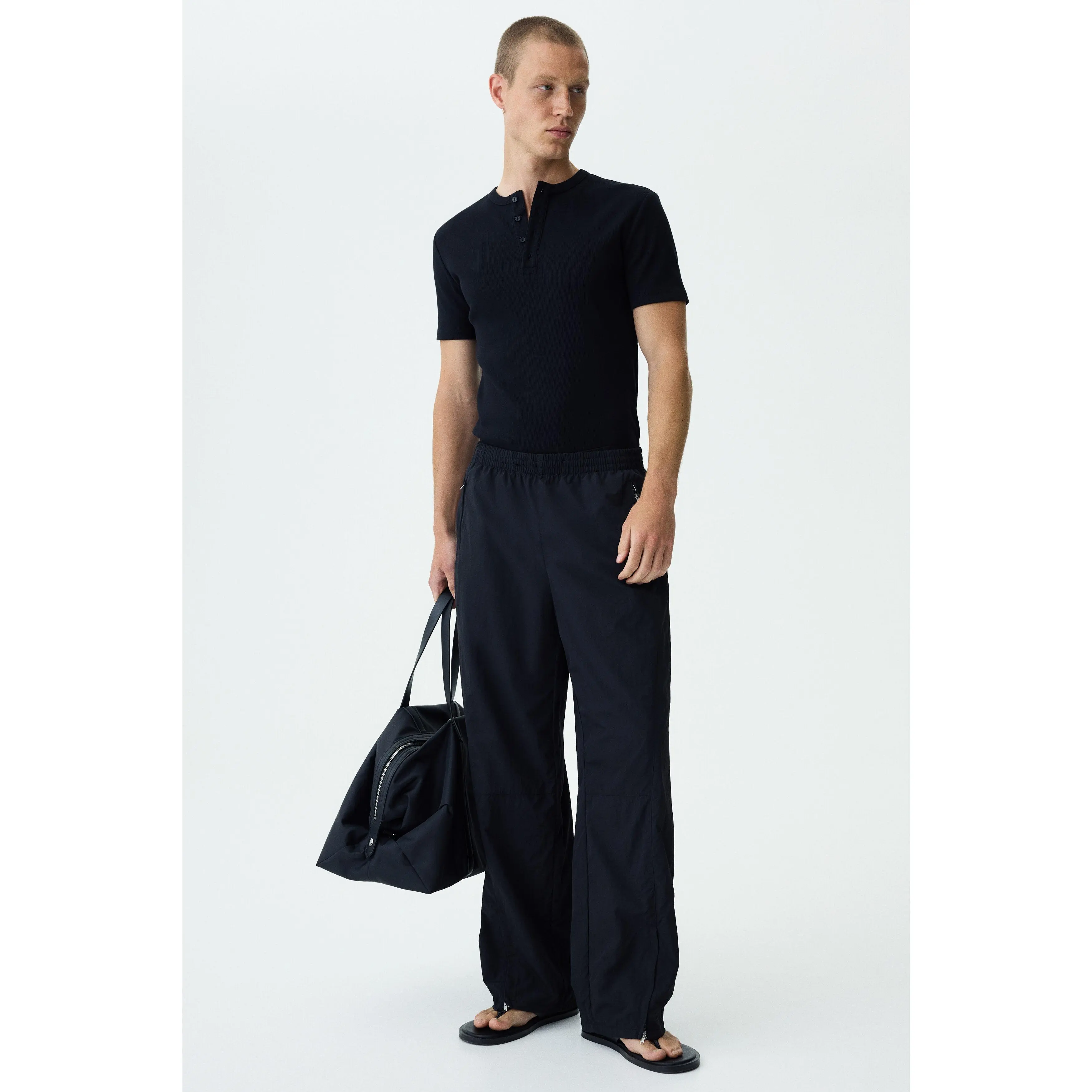 H&M Loose Fit Nylon track pants