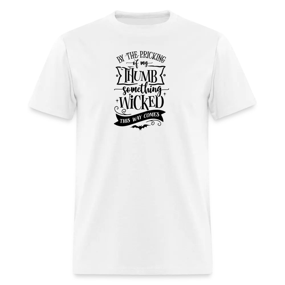 "By the Pricking of My Thumb" T-Shirt: Embrace the Magic of Shakespearean Elegance